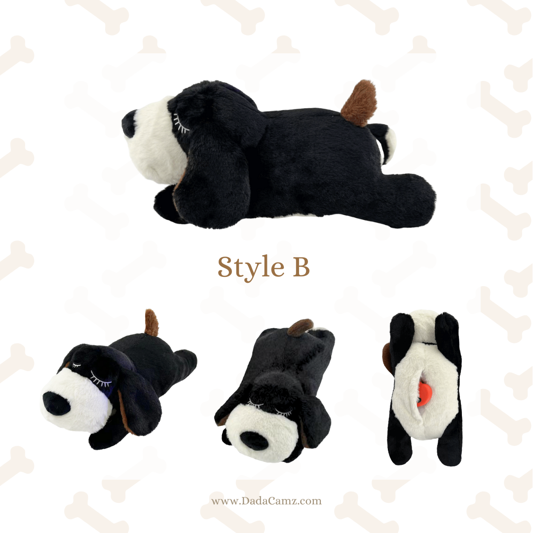 Calming Pet Plush Toy with Simulated Heartbeat – Comfort & Anxiety Relief Companion for Dog (5 Styles)