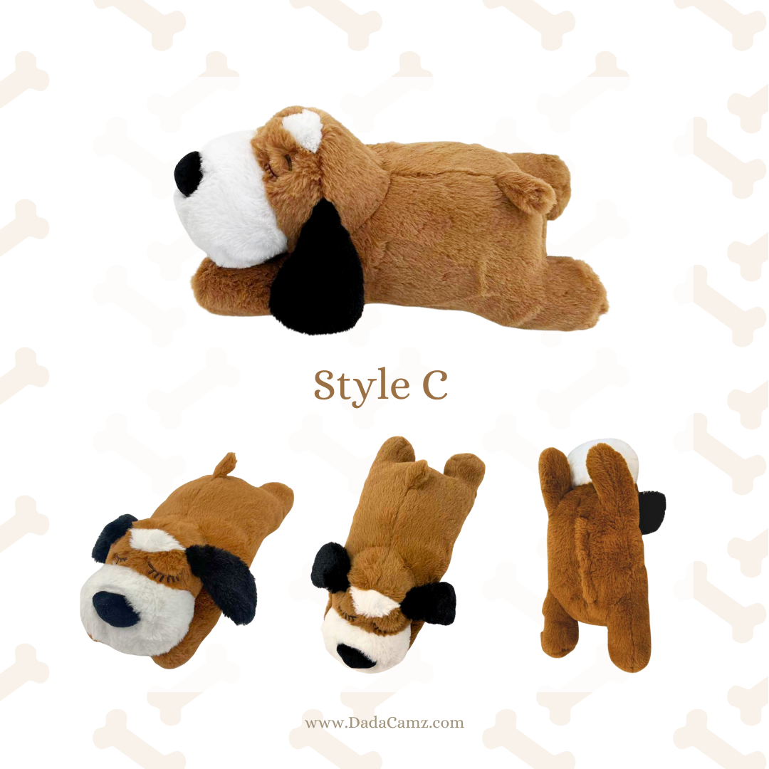 Calming Pet Plush Toy with Simulated Heartbeat – Comfort & Anxiety Relief Companion for Dog (5 Styles)