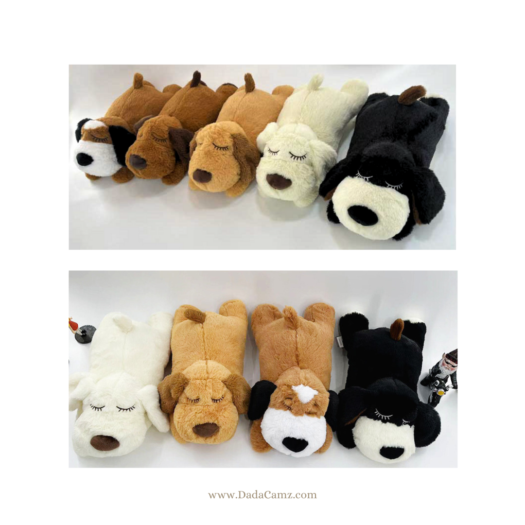 Calming Pet Plush Toy with Simulated Heartbeat – Comfort & Anxiety Relief Companion for Dog (5 Styles)