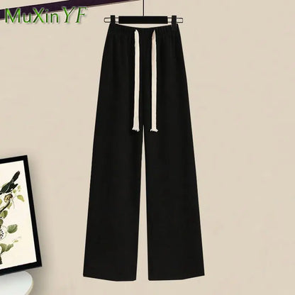 New Casual Matching Set Korean Elegant Suit